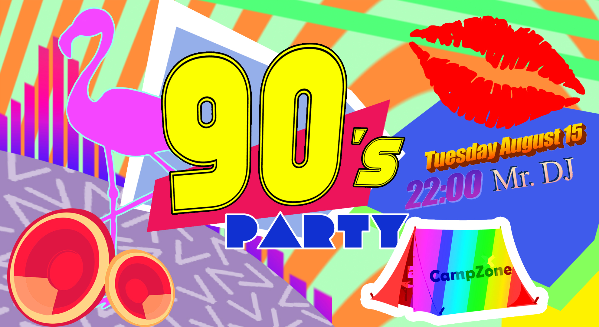 CampZone 90s Party